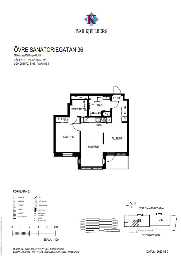 Övre Sanatoriegatan 36, 416 83, Göteborg 2