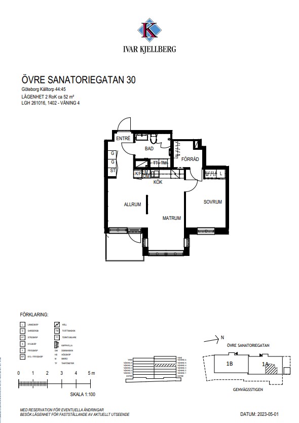 Övre Sanatoriegatan 30, 416 83, Göteborg 2